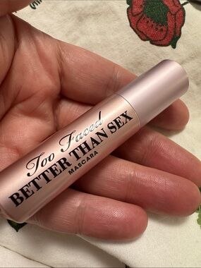 Too Faced Better Than S*x Mascara — Mini Pink Tube